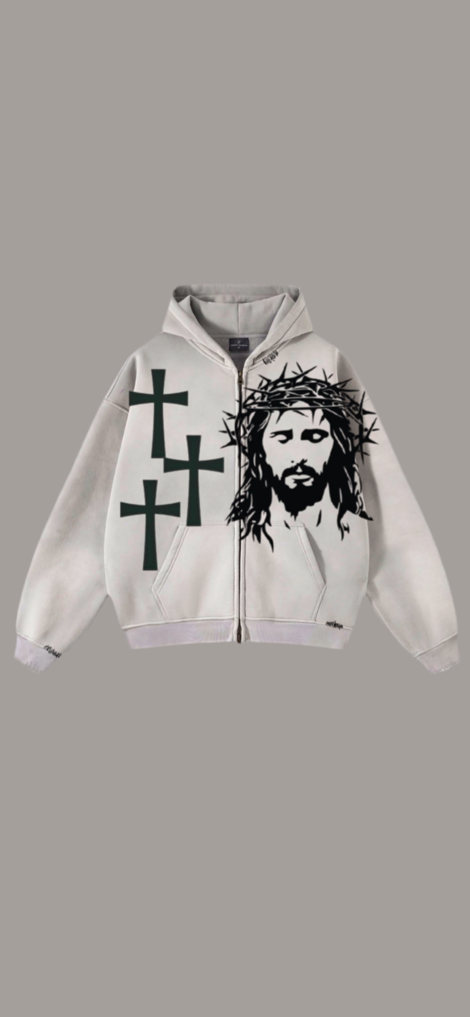 Saints Jesus Zip Up